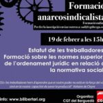 Formació anarcosindicalista CGT Berguedà