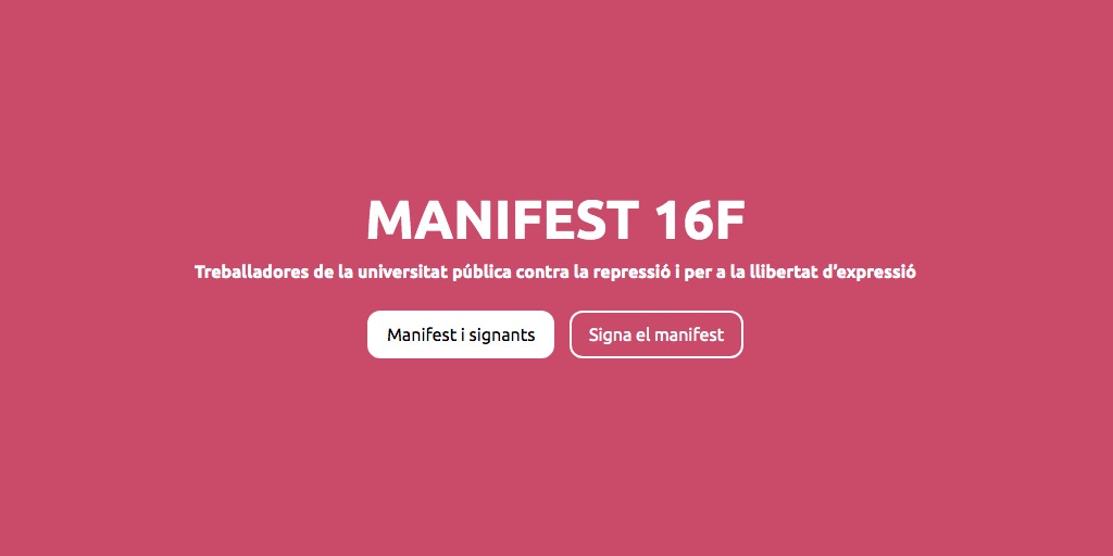 Llibertat Pablo Hasel manifest