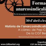 Formació anarcosindicalista CGT Berga 30 abril 2021