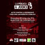 La Pública a Judici universitats