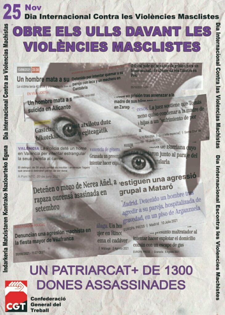 24N Dia internacional contra les violències masclistes 2021