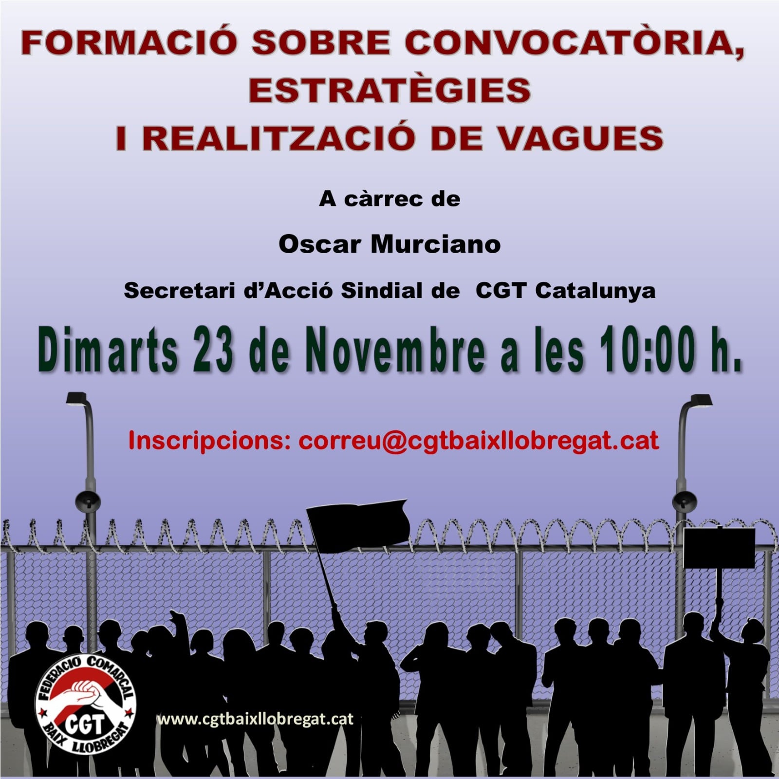 Formació vagues CGT Baix-Llobregat 23 nov 2021