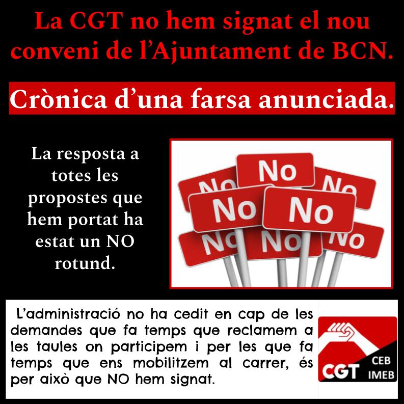 No signatura conveni CGT CEB-IMEB