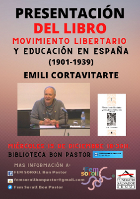 Presentació Moviment Llibertari i educació 15 desembre 2021