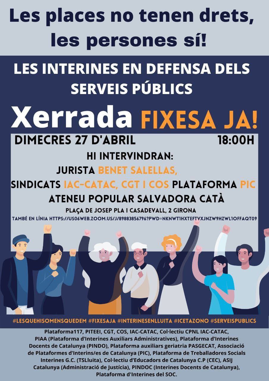 Fixesa ja Interines Girona 27 abril 2022