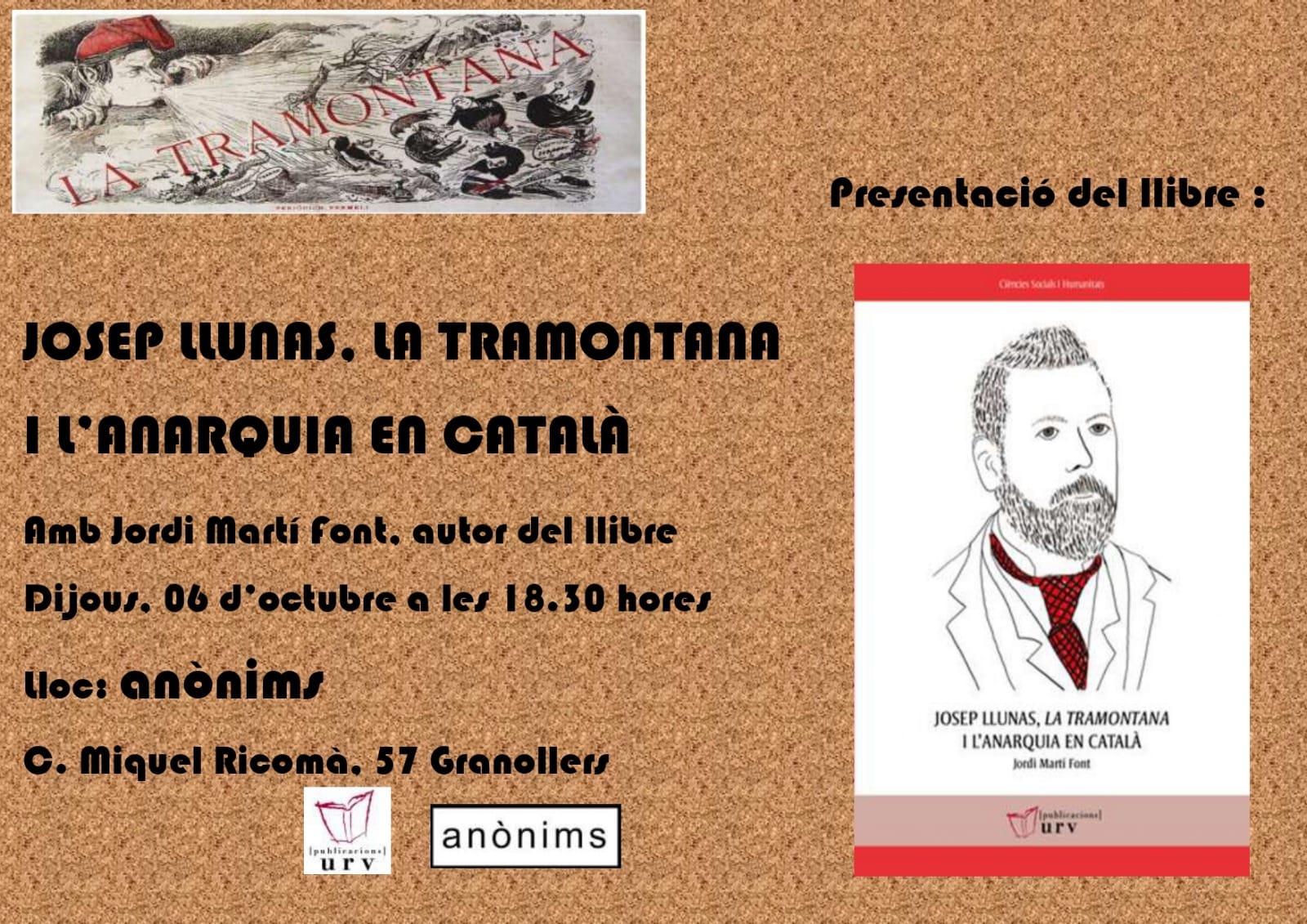 Josep Llunas presentacio Granollers 6oct2022