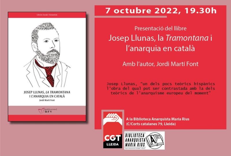 Josep Llunas presentació a Lleida 7oct2022