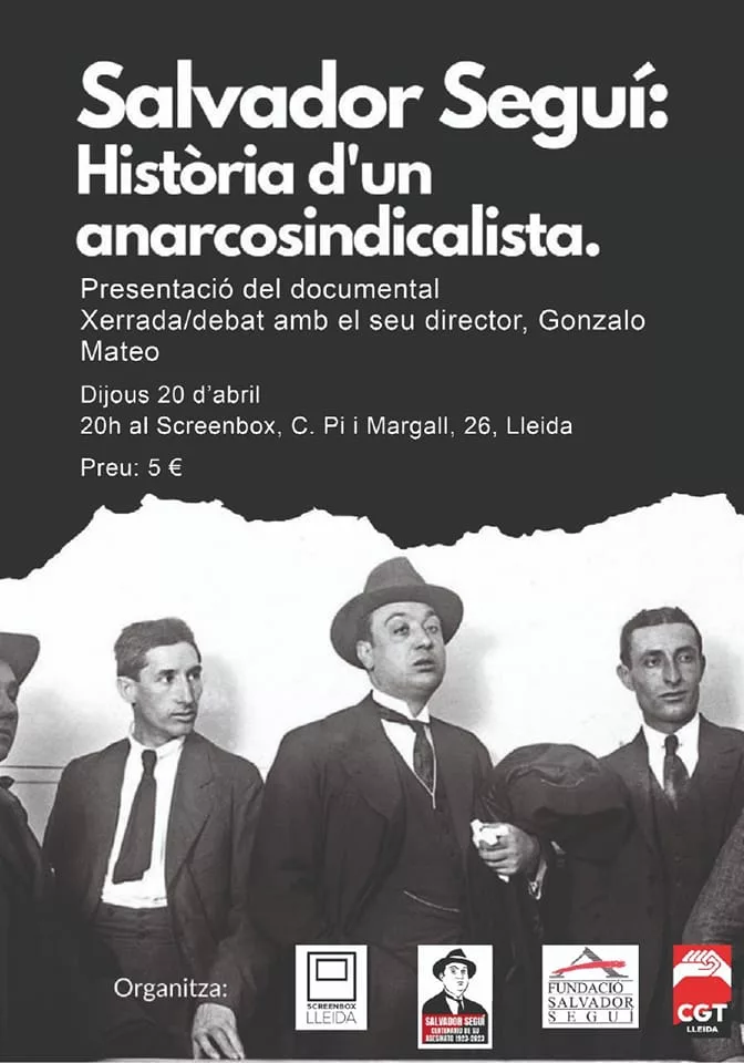 Salvador Segui documental Lleida 20abril2023