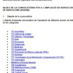 Convocatoria borses Ajuntament Barcelona 2026