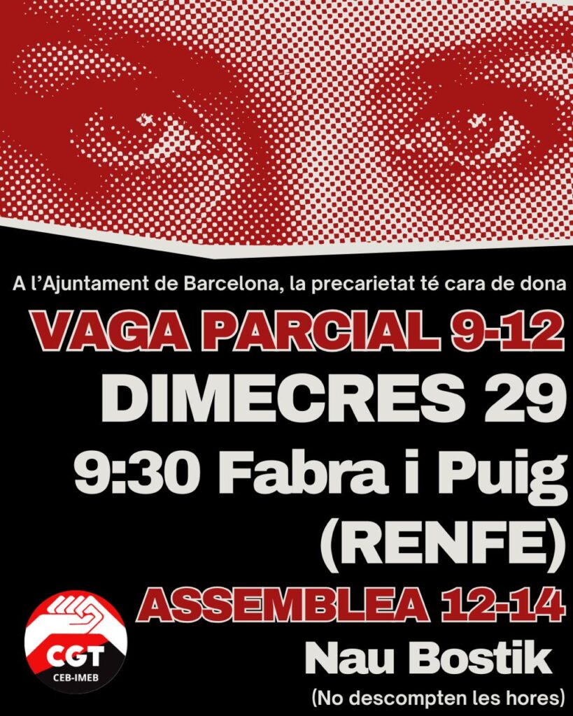 Vaga parcial, 29 d'abril