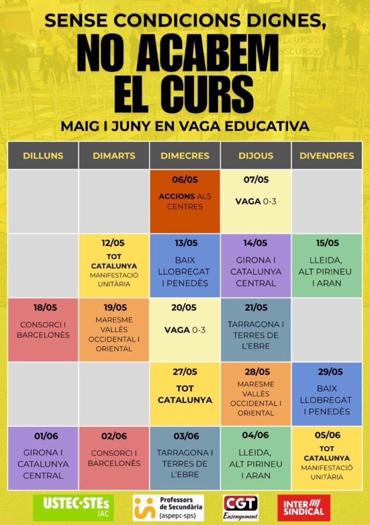 Vagues maig juny 2026